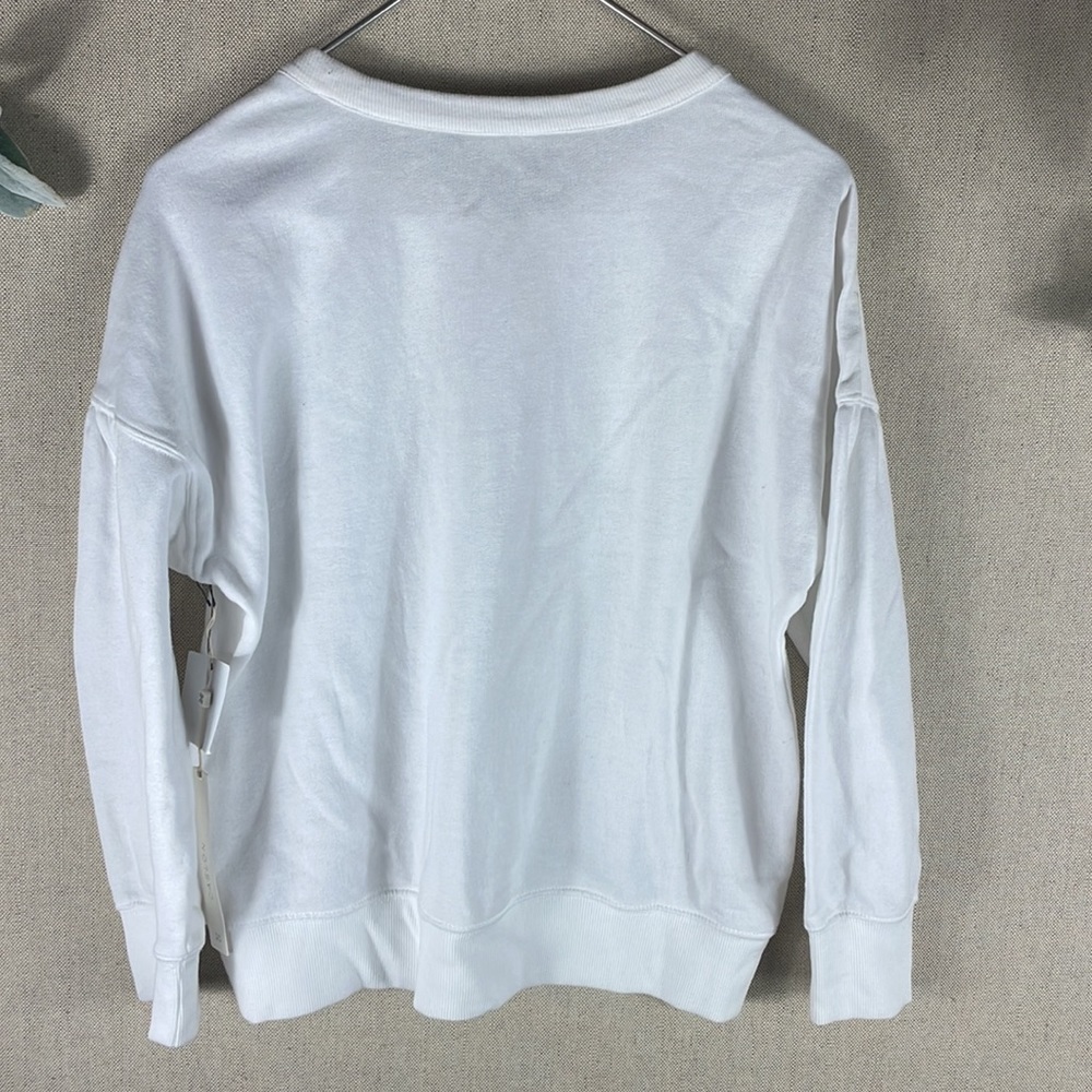 Caslon > New with Tags White Sweatshirt XXS Petite - Picture 7 of 7